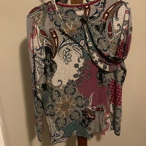 Chicos size 3 Fall color top